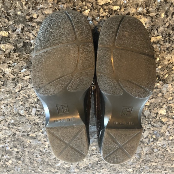 Men’s COLE HAAN Nike Air Brown Leather Slip-On Loafers - Picture 7 of 13